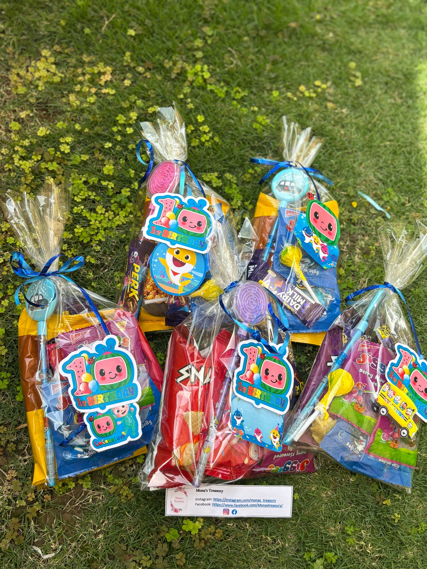 BIRTHDAY GOODIE BAGS FOR KIDS - Minimum order is 10